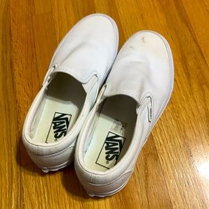 Slide On White Converse